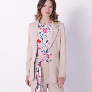 Diane Gilman Cabana Twill Blazer